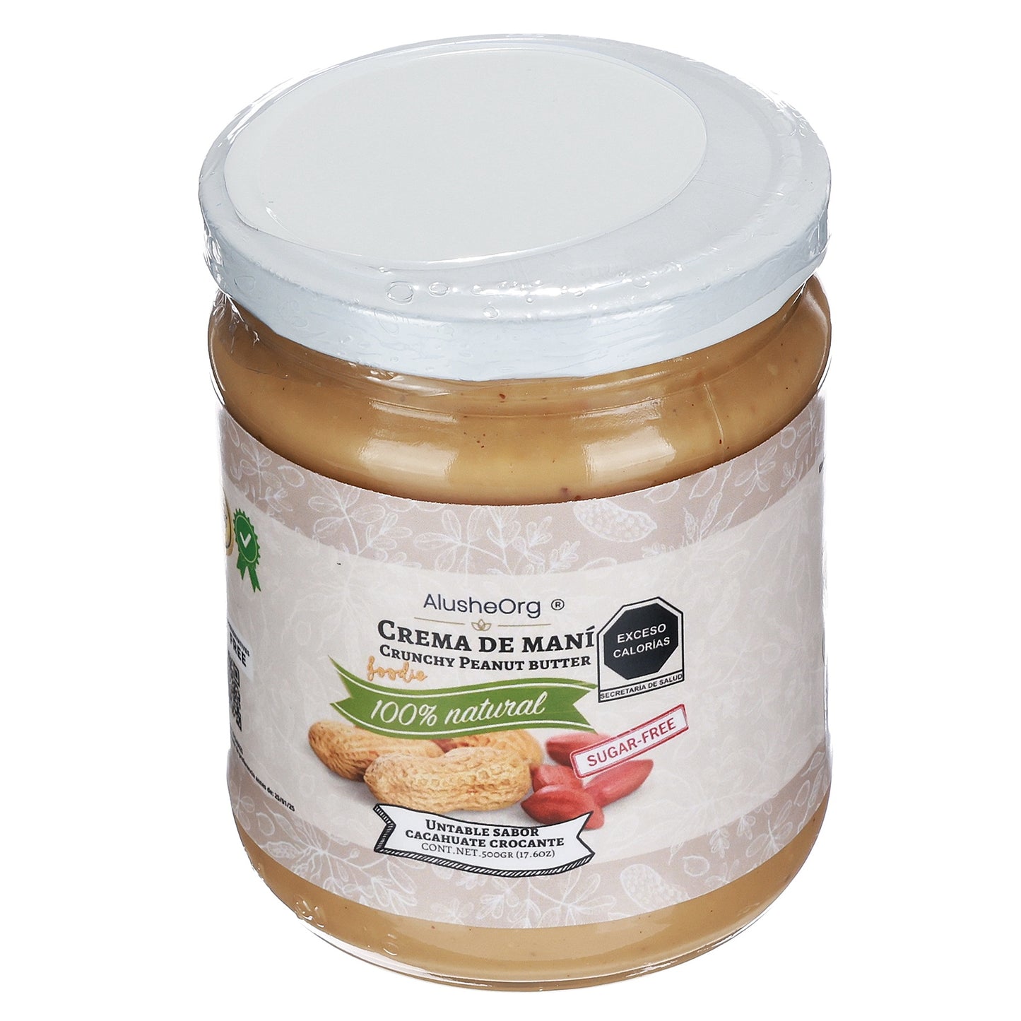 Crema de Maní Crujiente AlusheOrg